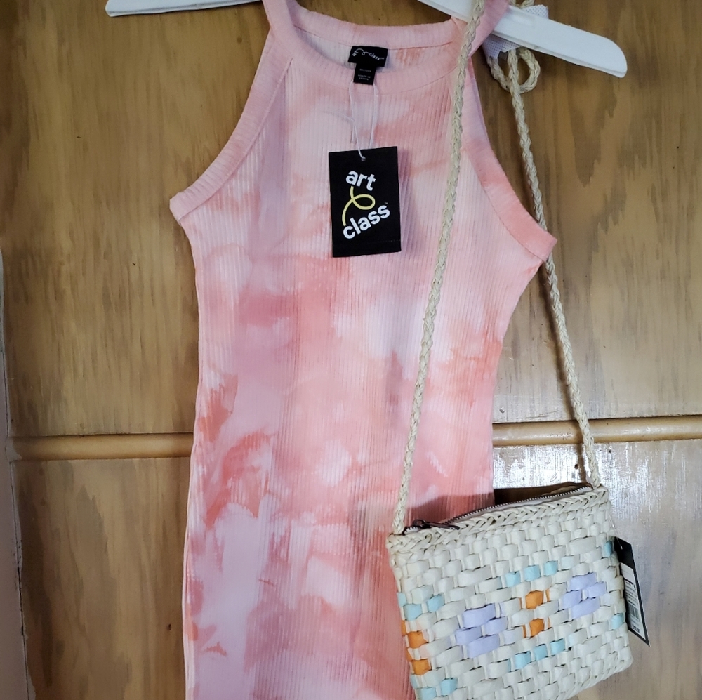 BACK TO SCHOOL/TARGET GIRL*S DRESS AND PURSE